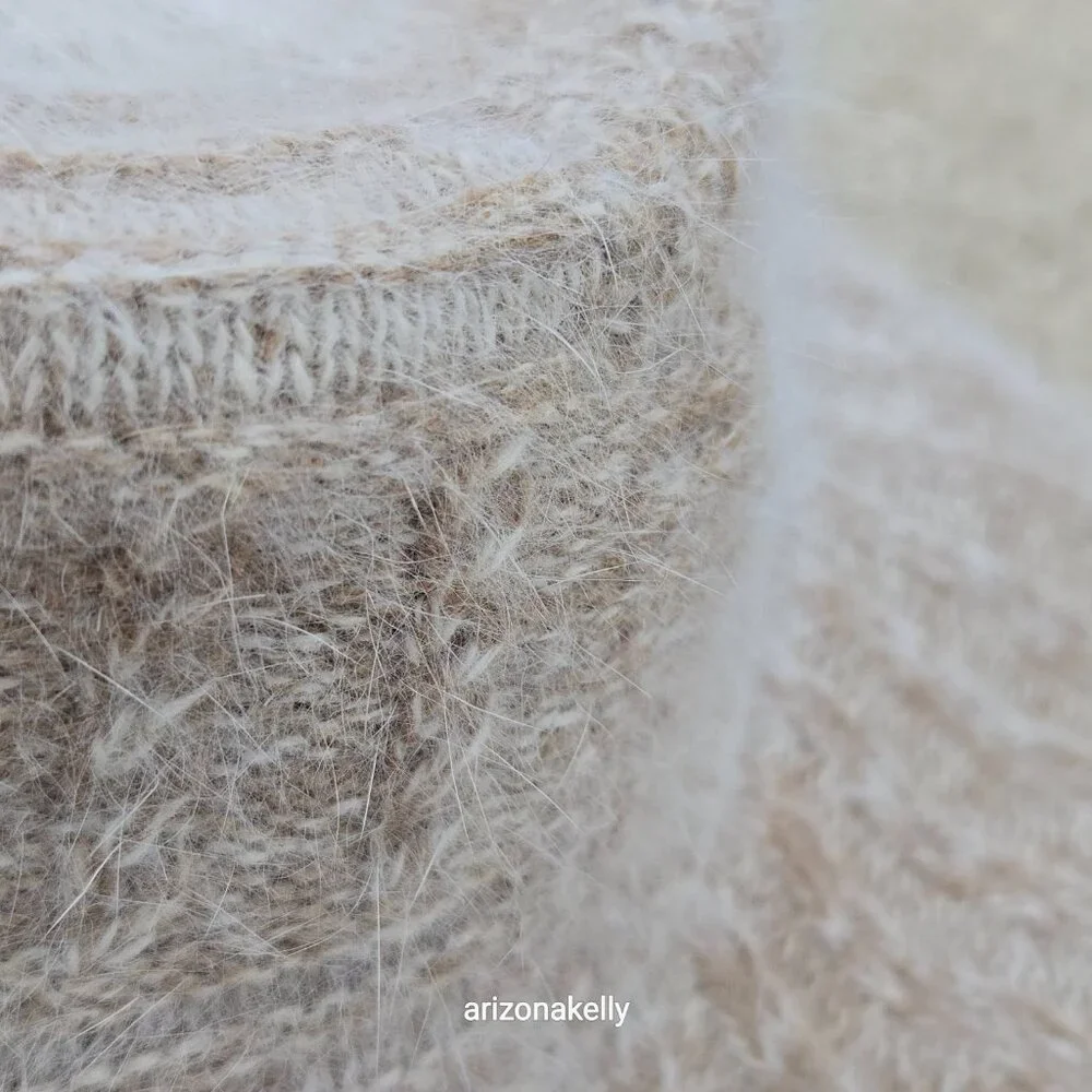 NWT San Diego Hat Co. Fuzzy Angora-blend Bucket Hat Cape Horn Camel